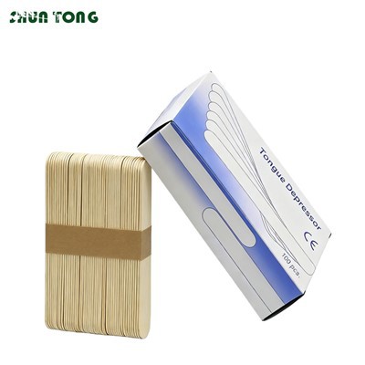 Depressor de llengua de fusta